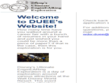 Tablet Screenshot of disneysultimateengineering.com